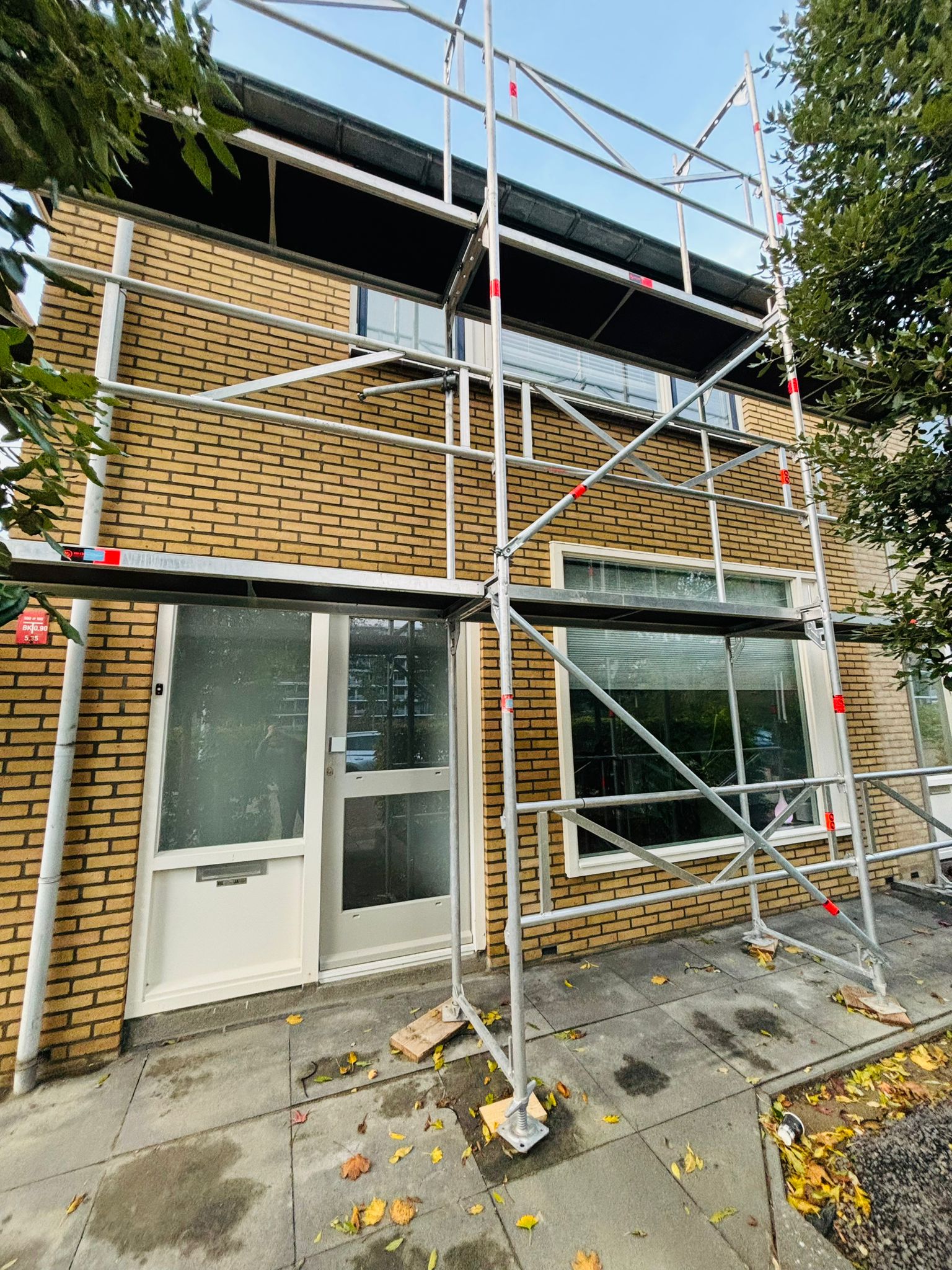 Voegen vervangen / zandstralen